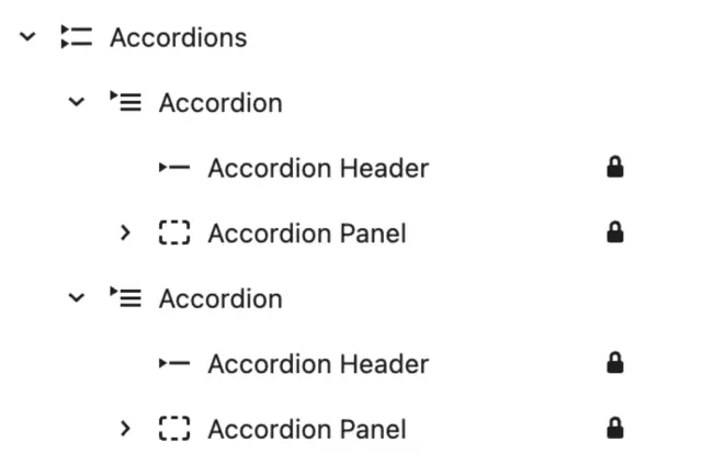 Accordion Block in WordPress 6.9
